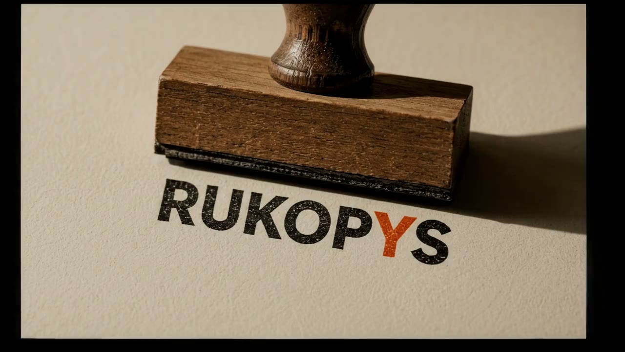 Vizualizace razítka RUKOPYS